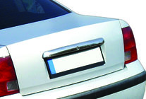 Volkswagen Passat B5 1997–2005 Kromirana letvica nad registrsko tablico (1996-2000, nerjaveče jeklo) fotografija 1