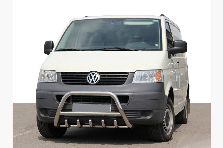 Volkswagen T5 Transporter 2003–2010 Prednji zaščitni lok WT003 (nerjaveče jeklo) Fotografija 2