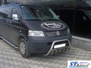 Volkswagen T5 Caravelle 2004–2010 Prednji zaščitni lok WT003 (nerjaveče jeklo) fotografija 6