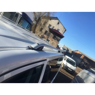 Strešne vzdolžne letve CROWN (mat siva) Volkswagen T5 2010–2015 fotografija 4