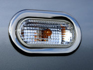 Volkswagen Caddy 2004–2010 Pokrovi smernikov (2 kosa, nerjavno jeklo) fotografija 2