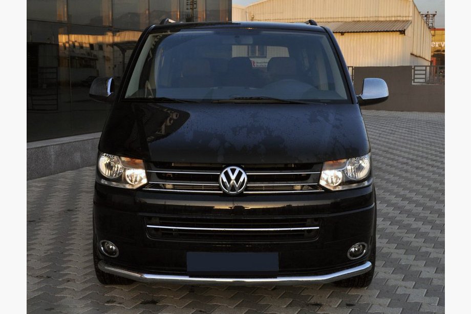 Volkswagen T5 2010–2015 Sprednji zaščitni lok (nerjaveče jeklo) Image