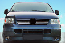 Volkswagen T5 Transporter 2003–2010 Okrasne letvice za rob maske (8 kos, nerjaveče jeklo) fotografija 1