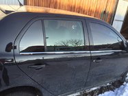 Skoda Fabia 2000–2007 Zunanja okenska obroba (4 kosi, inox) fotografija 2