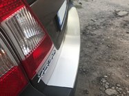 Volvo XC70 2007–2013 Nerjaveča zaščitna letev zadnjega odbijača z zavihkom Nataniko fotografija 2