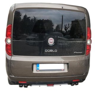 Obloga zadnjega odbijača (za lakiranje) Fiat Doblo II 2010–2022