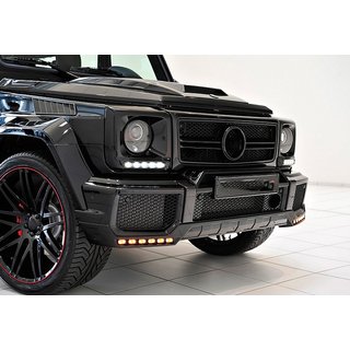 Lip spojler sprednjega odbijača BRBS z LED Mercedes G razred W463 1990–2018 fotografija 4