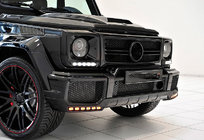 Mercedes G razred W463 1990–2018 Lip spojler sprednjega odbijača BRBS z LED fotografija 4