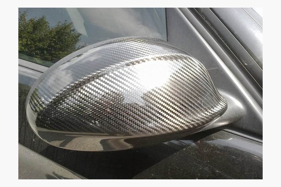 BMW serija 3 E90/E91 2005–2011 Pokrovi ogledal 2005-2008 (2 kos, pravi karbon) Image