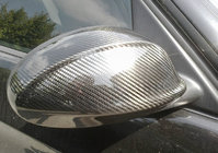 BMW serija 3 E90/E91 2005–2011 Pokrovi ogledal 2005-2008 (2 kos, pravi karbon) fotografija 1