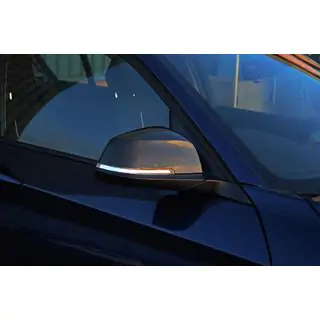 Karbonski pokrovi ogledal (2 kosa, pravi karbonski material) BMW serija 1 F20/F21 2011–2019 fotografija 1