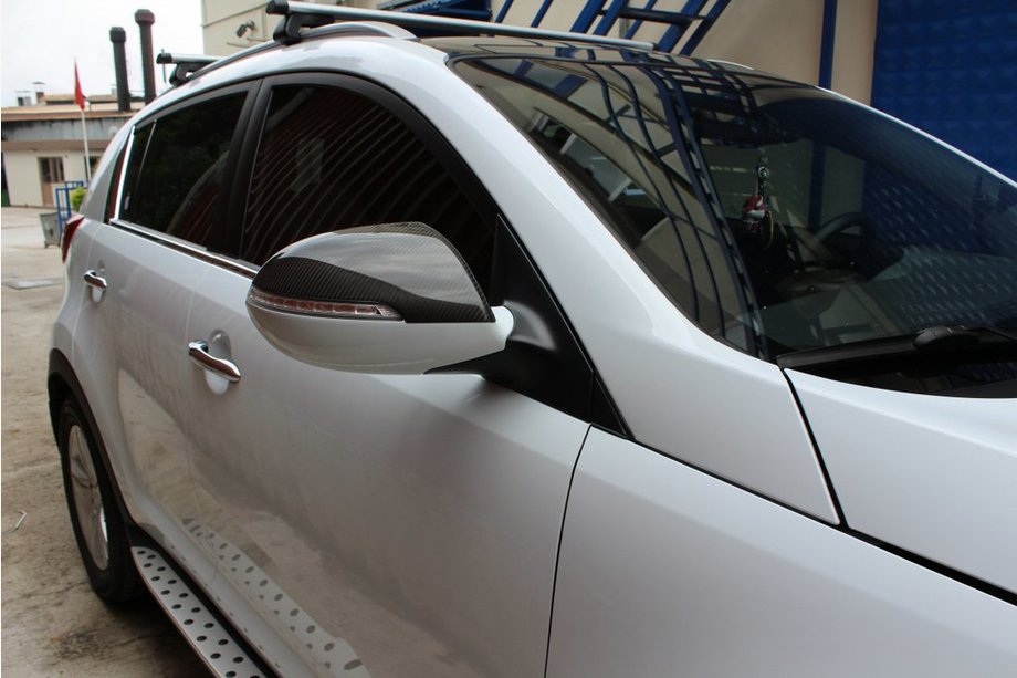 Kia Sportage 2010–2015 Pokrovi ogledal (2 kosa, karbon) Image