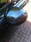 Mini Cooper F55/56/57 2014–2023 Pokrovi ogledal (2 kosa, karbon) fotografija 1