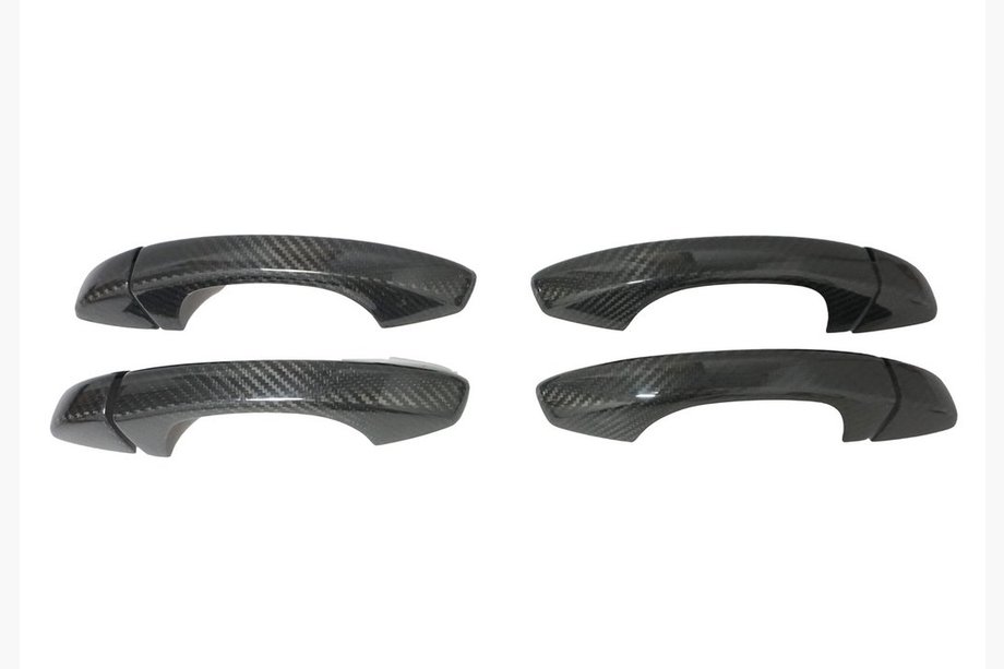 Volkswagen Golf 7/E-Golf 2012–2020 Pokrovi kljuk vrat (4 kosi, karbon) Image