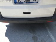 Volkswagen T5 Caravelle 2004–2010 Karbonska obloga zadnjega odbijača z zavihkom fotografija 1