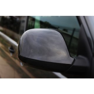 Pokrovi ogledal (2 kosa, karbon) Volkswagen T5 2010–2015 fotografija 1
