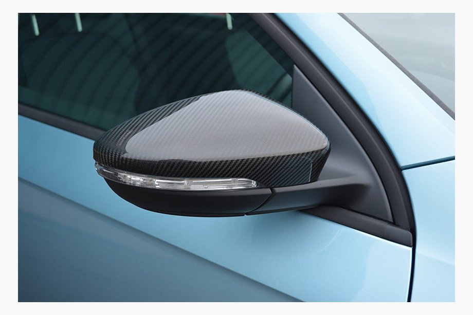 Volkswagen Jetta 2011–2018 Karbonski pokrovi ogledal (2 kosa, pravi karbonski material) Image