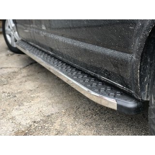 Stranske stopnice BlackLine (2 kosa, aluminij) fotografija 1