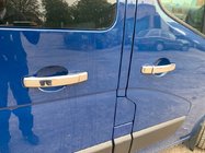 Renault Trafic 2015– Kromirane obloge kljuk vrat (4 kosi) 1 odprtina, Carmos – kromirana plastika fotografija 1
