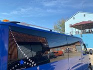 Volkswagen LT 1995–2006 Strešne letve (srebrna metalik ali črne, 2 kosa) 265 cm, črne fotografija 1