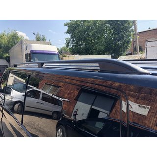 Strešne sani Skyport (črne) Volkswagen T5 Caravelle 2004–2010 fotografija 3