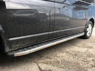 Volkswagen T5 Multivan 2003–2010 Stranske stopnice BlackLine (2 kosa, aluminij) fotografija 1