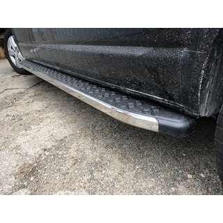 Stranske stopnice BlackLine (2 kosa, aluminij) fotografija 1