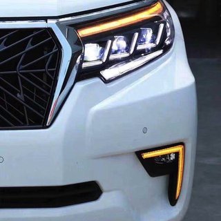 Sprednji žarometi Lexus-design-3-LED V1 (2017+, 2 kos) Toyota Land Cruiser Prado 150 2009–2023 fotografija 2