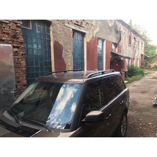 Aluminijaste strešne letve (črne) Range Rover III L322 2002–2012 fotografija 1
