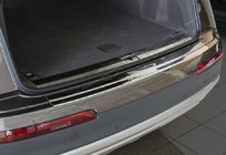 Audi Q7 2015–2026 Zaščitna letev za zadnji odbijač OmsaLine (nerjaveče jeklo) fotografija 2