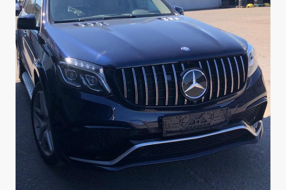 Mercedes GL/GLS razred X166 2012–2019 ZNIŽANO! Panamericana GT sprednja maska (za GLS) Image
