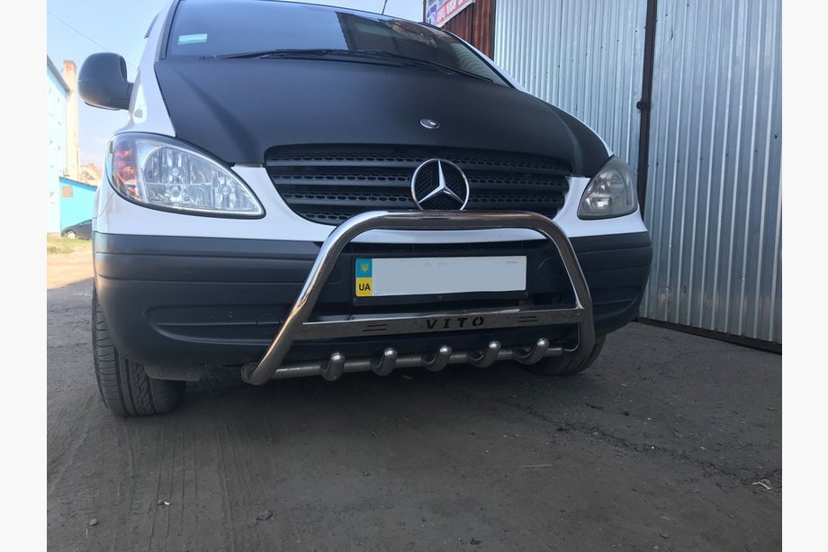 Mercedes Vito W639 2004–2014 Nerjavni sprednji zaščitni lok 60 mm Image