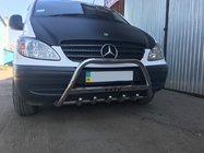 Mercedes Vito W639 2004–2014 Nerjavni sprednji zaščitni lok 60 mm fotografija 1