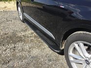 Audi Q7 2015–2026 Stranske stopnice Bosphorus Yeni Black (2 kosa, aluminij) fotografija 1