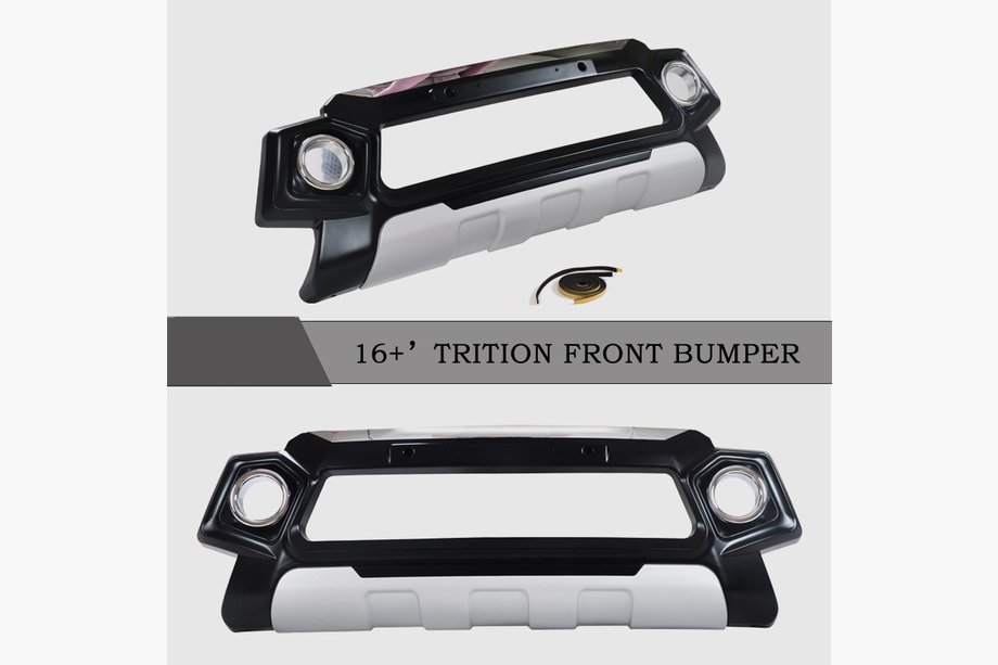 Mitsubishi L200 2015–2024 Sprednji lip spojler (ABS) Image