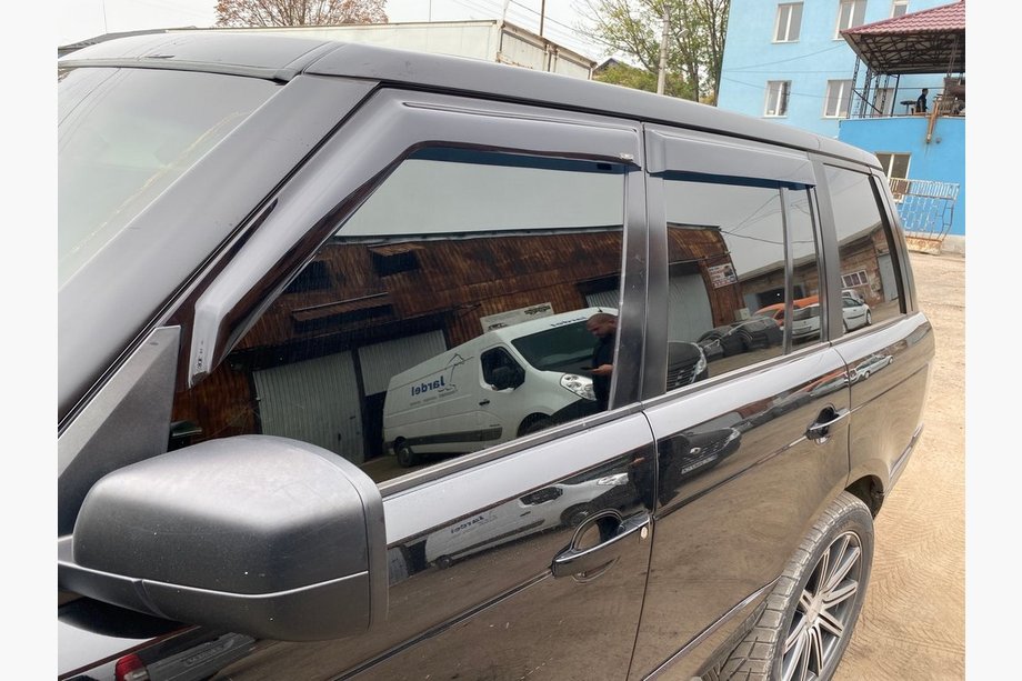 Range Rover III L322 2002–2012 Vetrni deflektorji za okna (4 kosi, Niken) Image