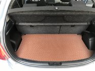 Toyota Yaris 2010–2020 Prtljažna preproga (EVA, opečnata) fotografija 1