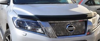 Nissan Pathfinder R52 2012–2021 Deflektor pokrova motorja (EGR) fotografija 1