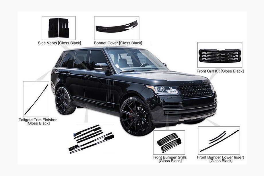 Range Rover IV L405 2013–2021 Komplet body kita 2013-2017 (Black Edition) Image