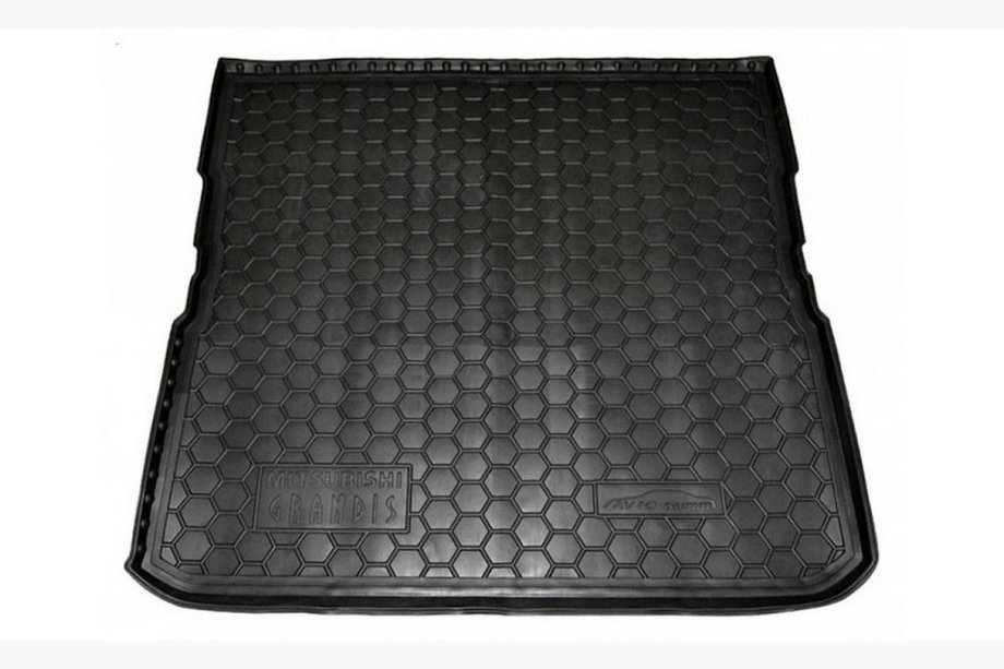 Mitsubishi Grandis 2003–2011 Gumijasta preproga prtljažnika za 7 sedežev (Autogumm, guma) Image