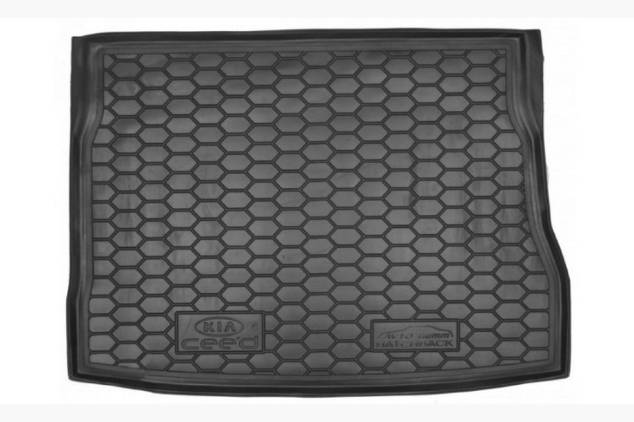 Opel Corsa D 2007–2014 Gumijasta podloga za prtljažnik 5D – zgornja polica (Autogumm, guma) Image