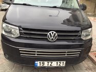 Volkswagen T5 2010–2015 Enodelna mreža za odbijač iz nerjavečega jekla fotografija 1