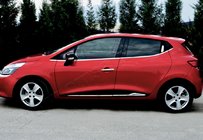 Renault Clio IV 2012–2019 Vratne letve z ugrezom (4 kos, nerjaveče jeklo) fotografija 1