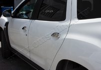 Renault Duster 2018–2024 Kromirane obloge kljuk vrat (4 kosi, nerjavno jeklo) fotografija 1