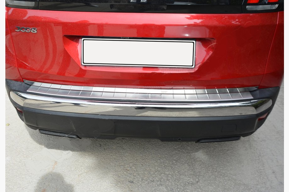 Opel Grandland X 2017– Nerjaveča zaščitna letvica roba prtljažnika Image