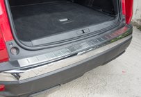 Peugeot 3008 2016–2023 OmsaLine zaščitna letev zadnjega odbijača (nerjavno jeklo) fotografija 1