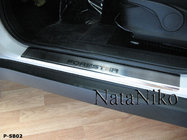 Subaru Forester 2008–2013 Natanika Premium letve pragov (4 kosi, nerjavno jeklo) fotografija 1