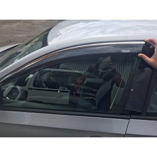 Deflektorji oken s kromirano letvijo SD (4 kosi, Niken) fotografija 1