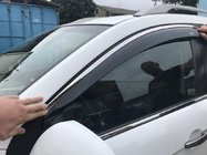 Opel Astra K 2016–2021 Vetrni deflektorji za okna s kromirano letvijo HB (4 kosi, Niken) fotografija 3