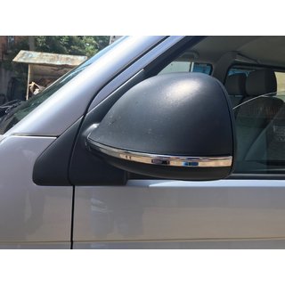 Letvice za ogledala (2 kosa, nerjavno jeklo) Volkswagen T6 2015–2024 fotografija 2